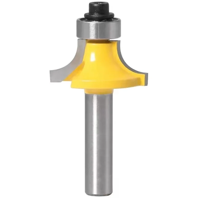8mm Shank Tungsten Carbide Tipped Bit Round Over and Beading Cutting Edges Beading Router Bits