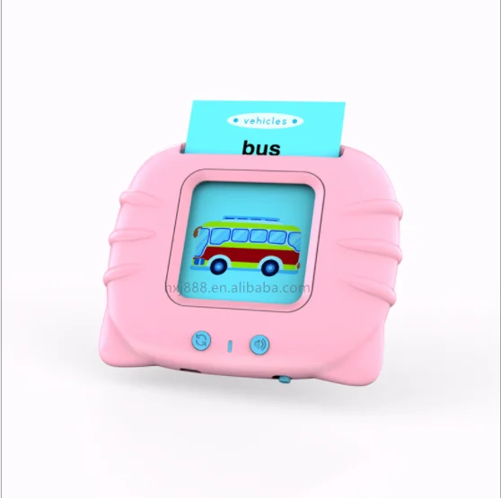 low price children early educational card learning machine Chinese and English learning toys for kids early educational