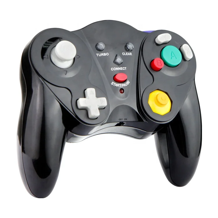New Wireless 2.4G Hz Gamecube Gamepad Factory Price Game Controller Joystick for Classic Wii NGC Gamecube Console