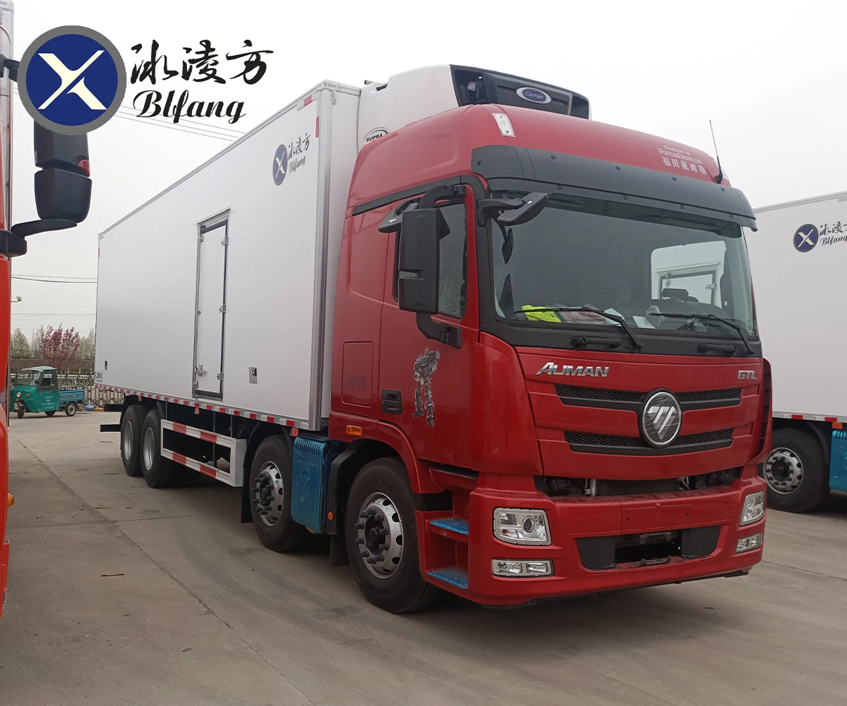 FOTON AUMAN GTL DAIMLER Cummins 400HP Перевозчик транспортировка продуктов морепродукты мороженое