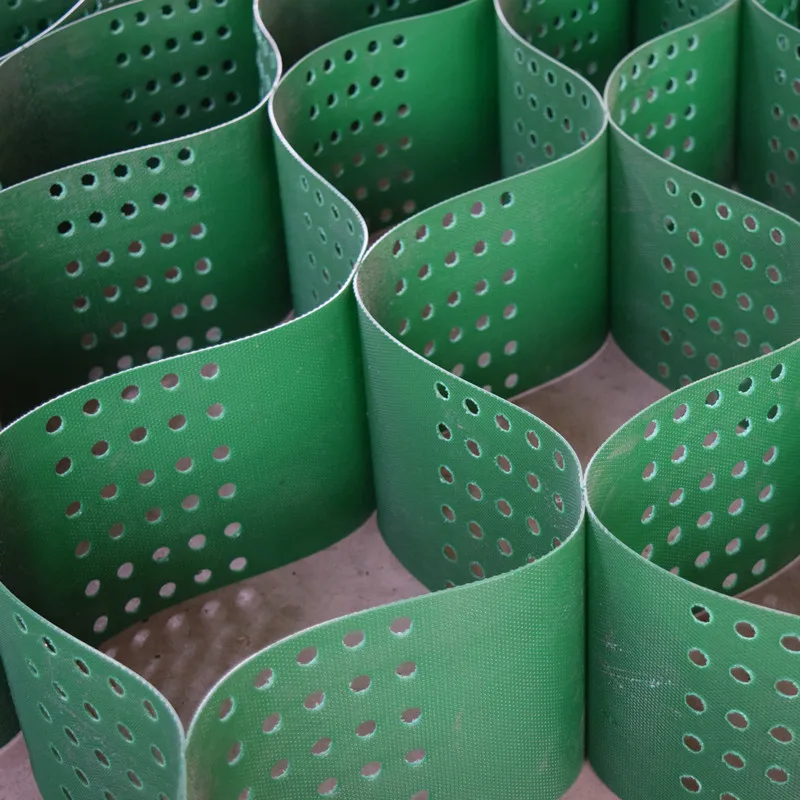 2021 hot sale black/green HDPE geocell production line for retaining wall