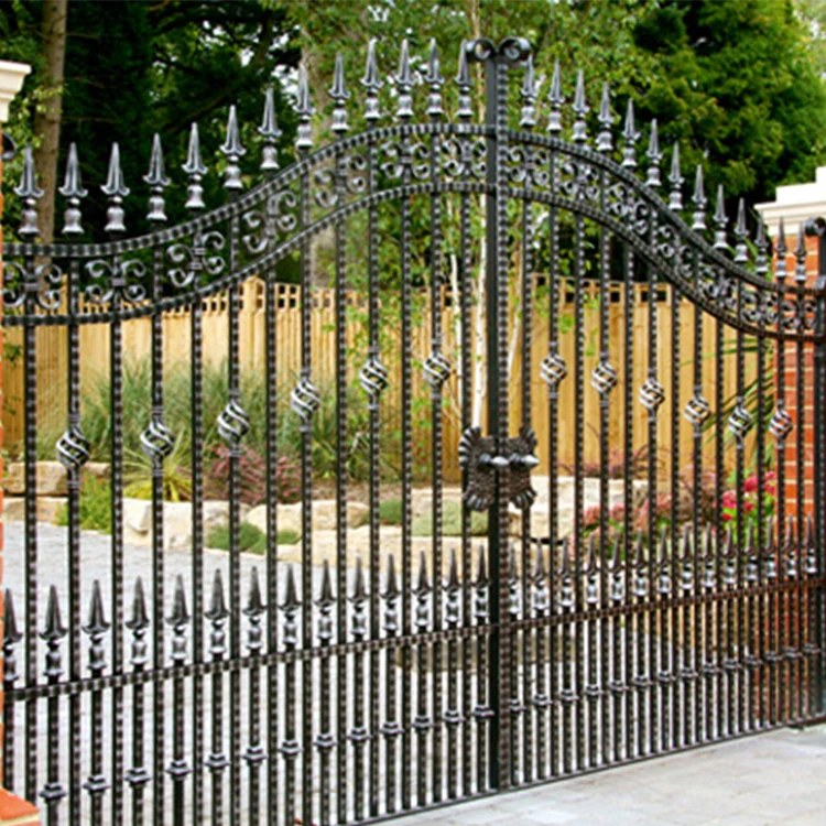 Factory Direct Sell Decorative Parts Wrought Iron Gate Accessories Elements Ornamental