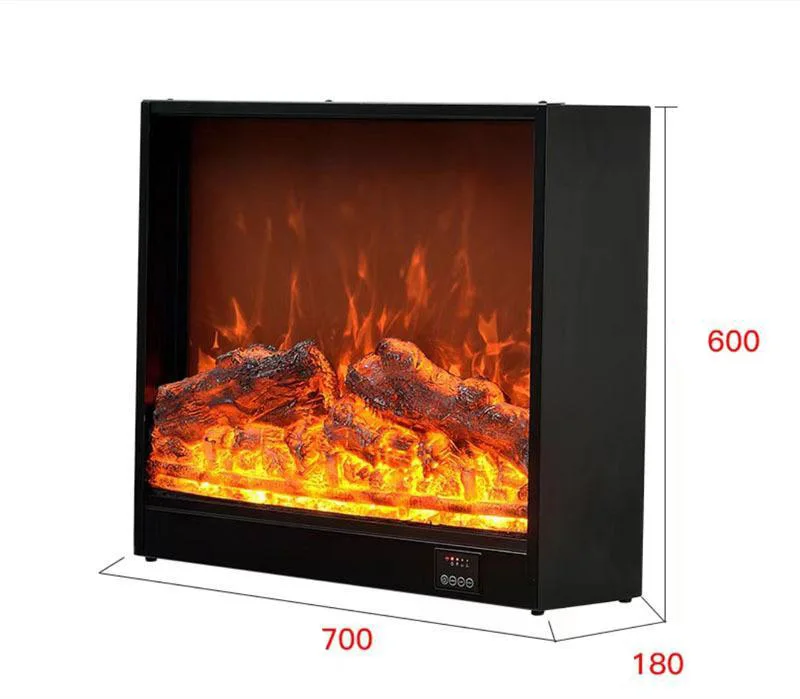 European style electronic fireplace simulation fire Embedded fireplace
