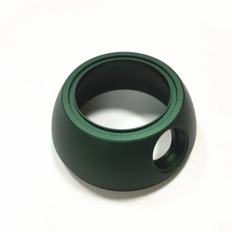 ruiqi industry supply aluminium hookah cover cnc lathe turning 4axis machining for shisha hookah