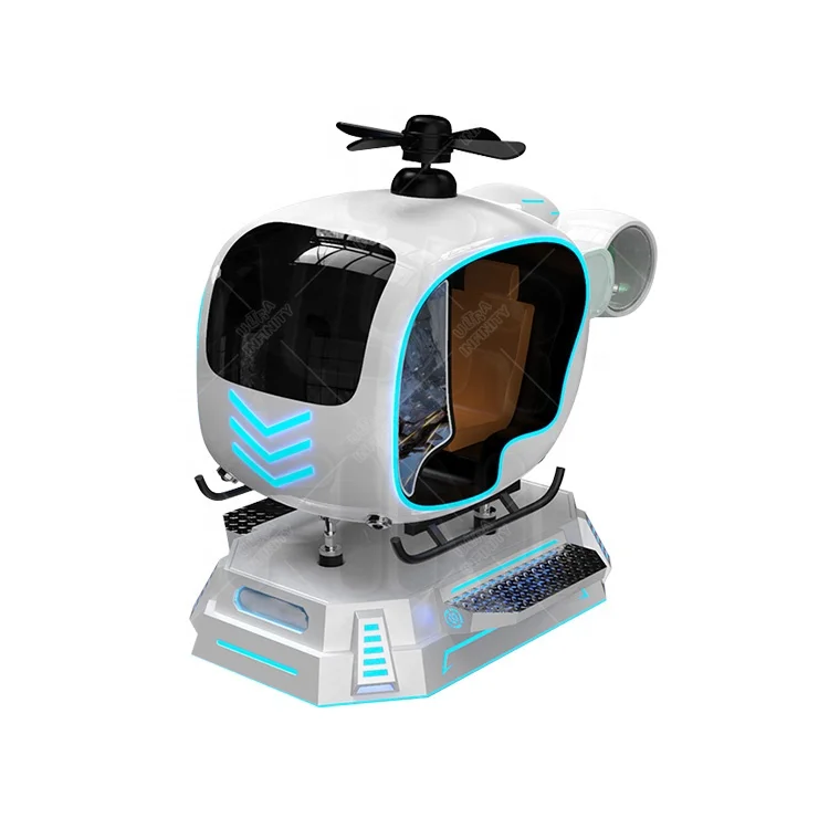 Virtual Reality VR Flight Simulator 9d Vr Airplane Flight VR Aircraft Plane Flying Simulator With 360 Degree 1/2 Seats