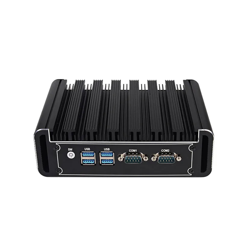 2022 OEM ODM China Computer Hardware Embedded Industrial Win 10 Linux 2 COM 2 HD-MI I3 I5 Mini Pc Rs232