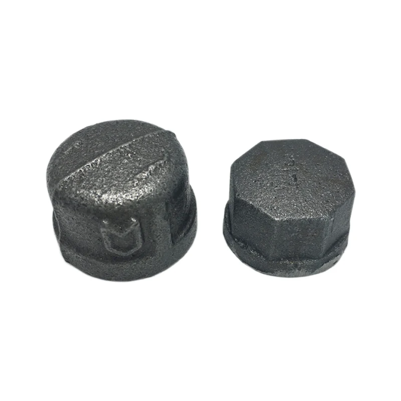 Низкая цена, оцинкованный Черный фитинг из ковкого железа для украшения дома