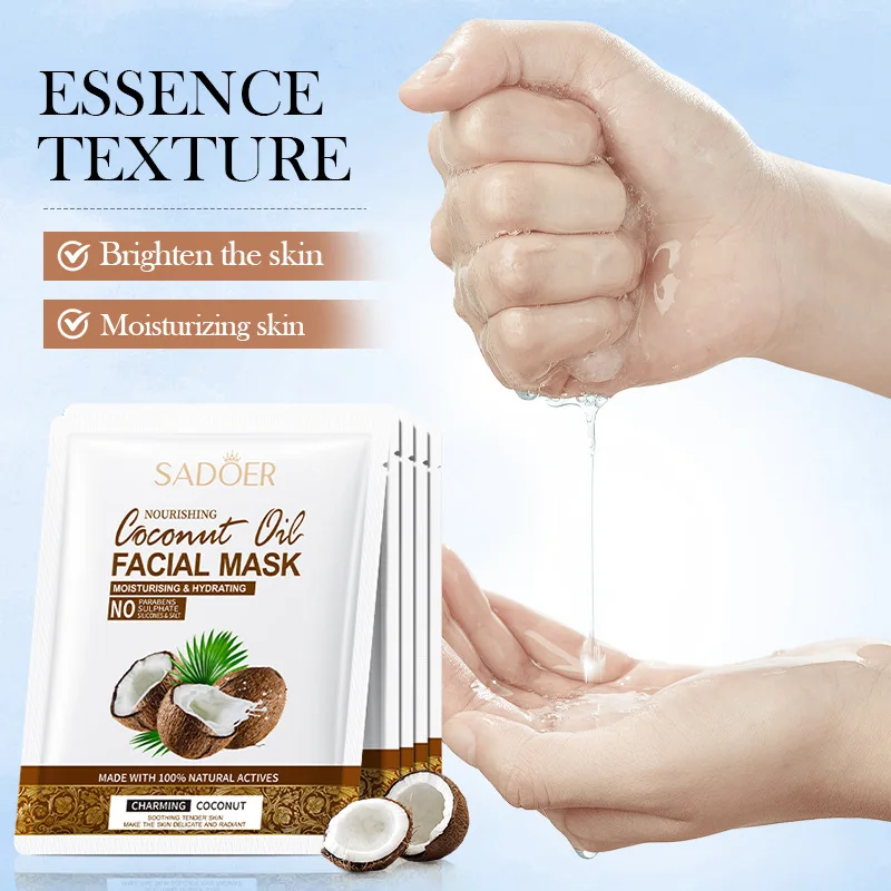 Skin Care Multiple Natural Extract Lightening Facial Mask Deep Moisturizing Face Sheet Mask