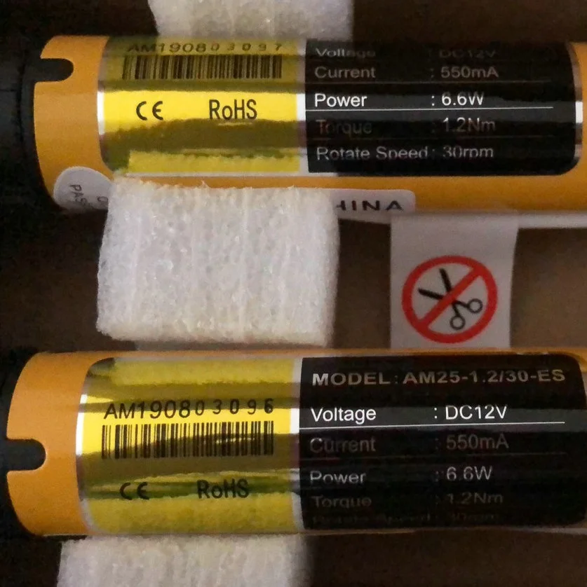 DC power motorized commercial roller window blinds