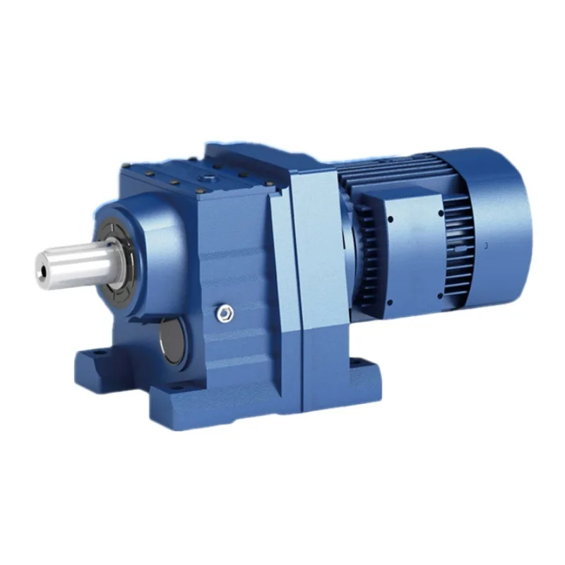 Low Moq Worm Gearbox BKM Series Speed Reducer Helical Bevel Gear Electric Motor Reductor