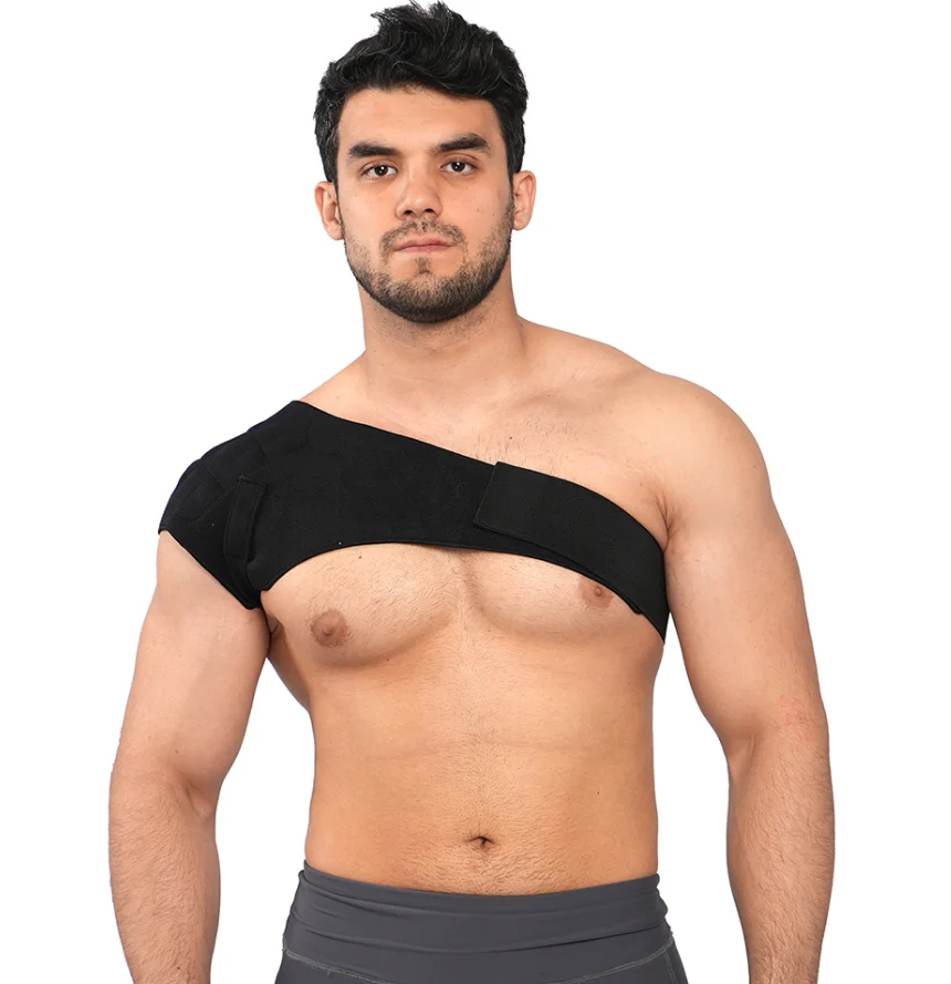 Регулируемая дышащая Неопреновая поддержка плеч бандаж рукав плечевой манжет