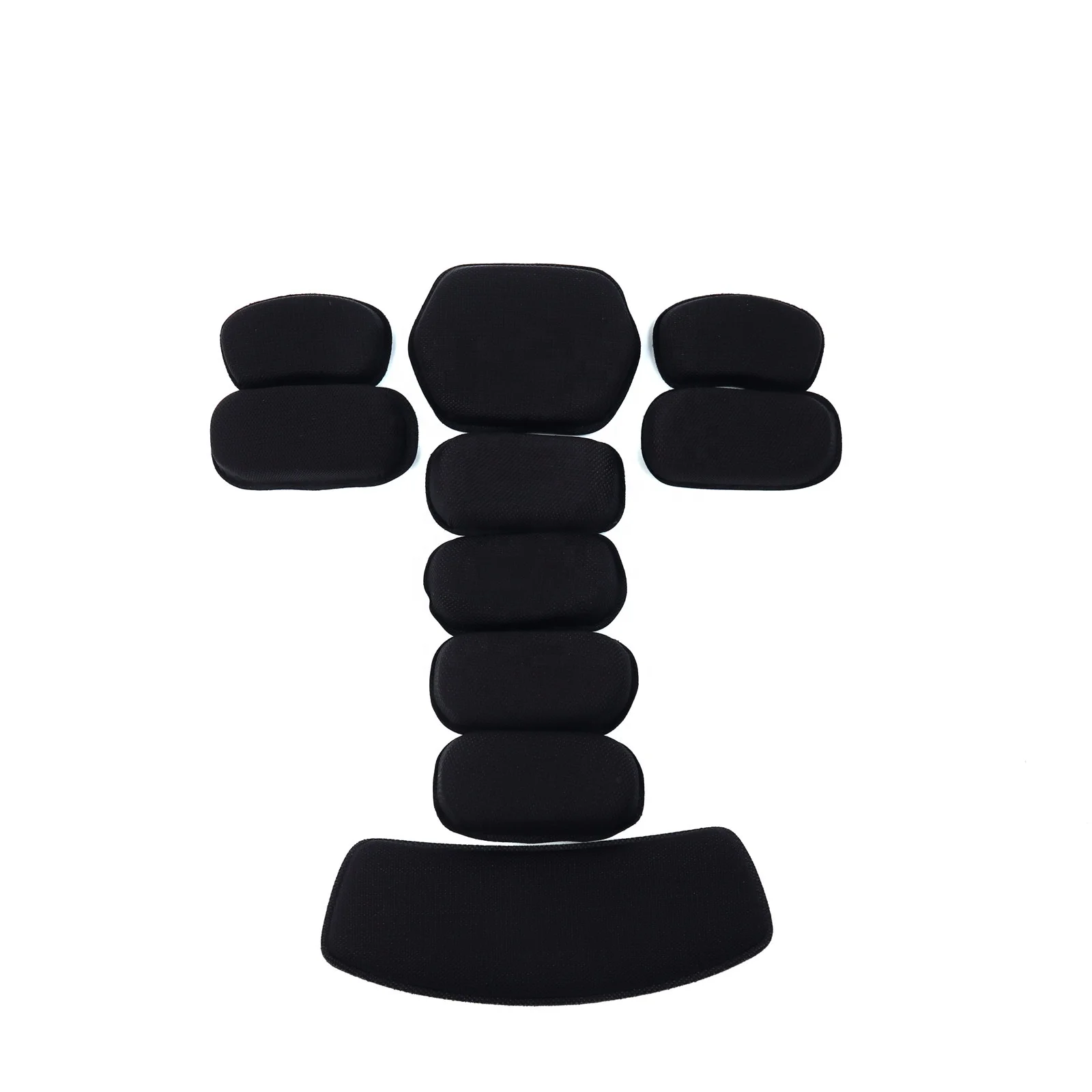 Helmet Pad Replacements Pads 34PCS/Set Foam Cushion Accessory Motorcycle Foam Liners Protective Mats for ACH MICH Team Wendy FMA