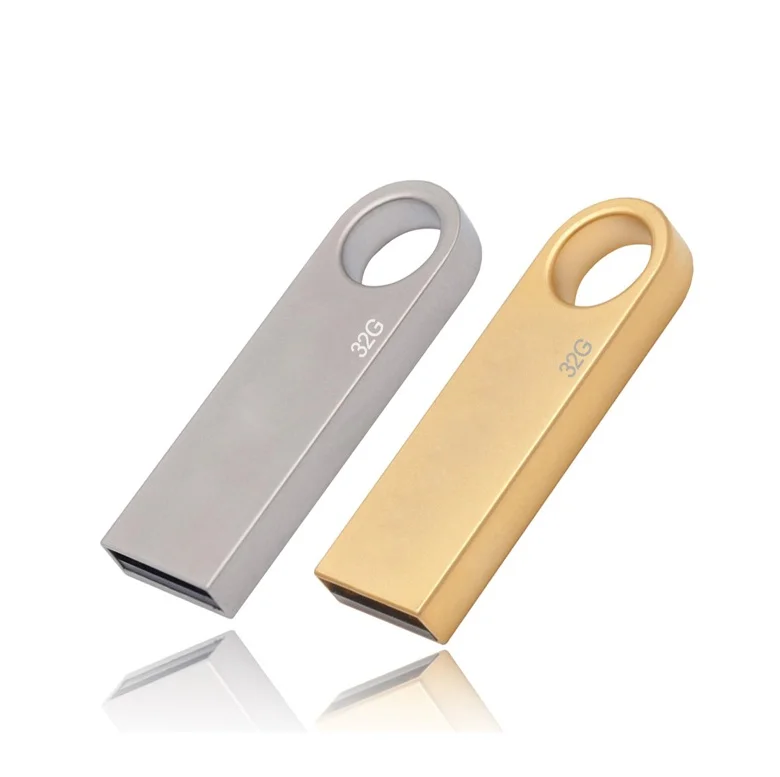 Мини-флеш-накопитель USB металлический водонепроницаемый оптом продавает флэш-накопитель 128 ГБ U диск 64 Гб оперативной памяти 32 встроенной флешка-ключ изготовленным на