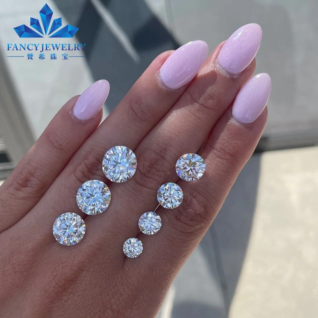 Fancy jewelry 2CT solitaire moissanite stone Rings 9K 10K 14K 18K gold rings anniversary wedding diamond engagement men ring