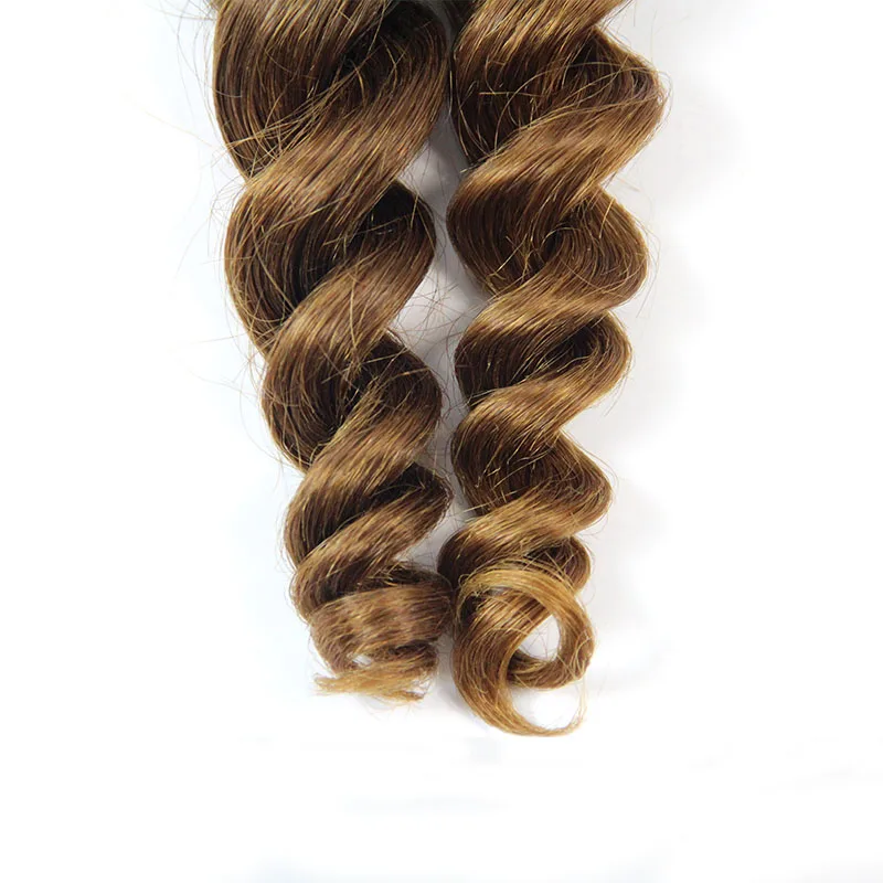 Wholesale cheap Top grade 100%  cuticle aligned virgin Russian Ombre 1b/30 pretty braiding curl two tone human hair