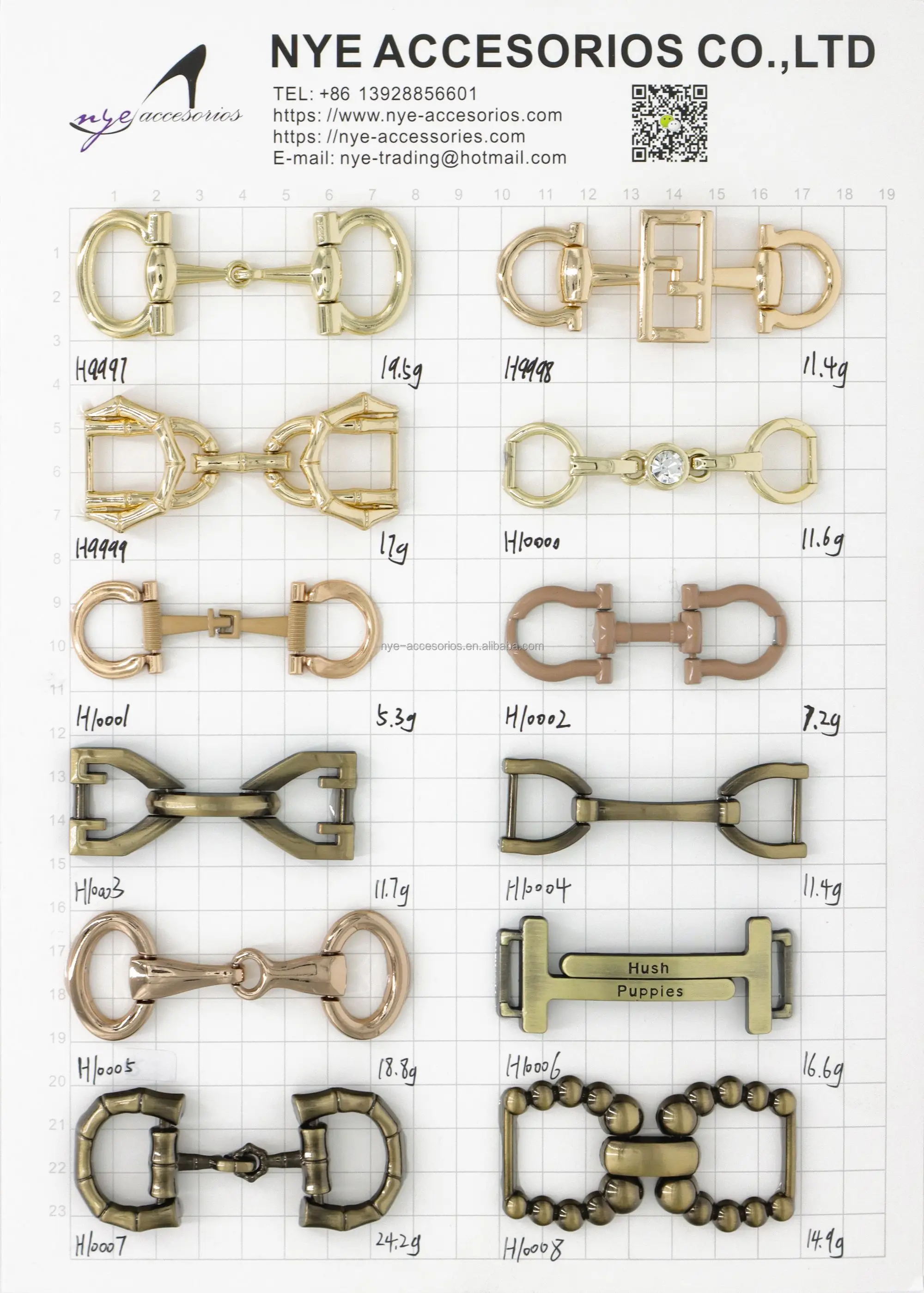 Metal Shoe Clasp Accessory   Alloy button chain  shoe clasp