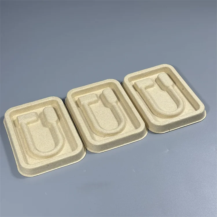 Data Cable Pulp Tray Degradable Pulp Tray Internal Support of Electronic Equipment Tray