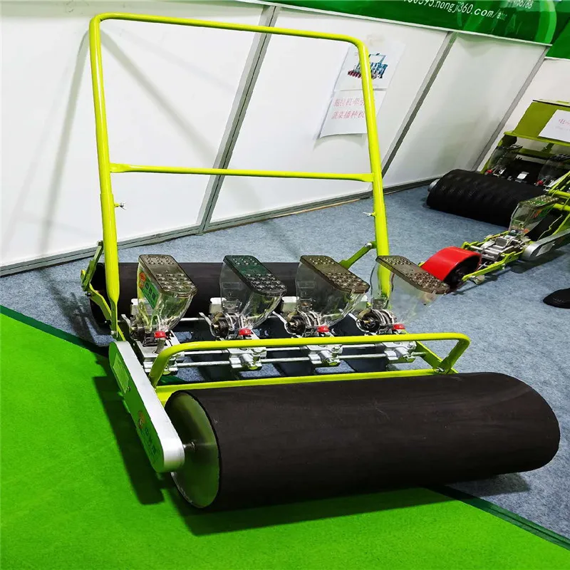 Hand push gasoline vegetable seed seeder  Grain Medicinal Material Seeder