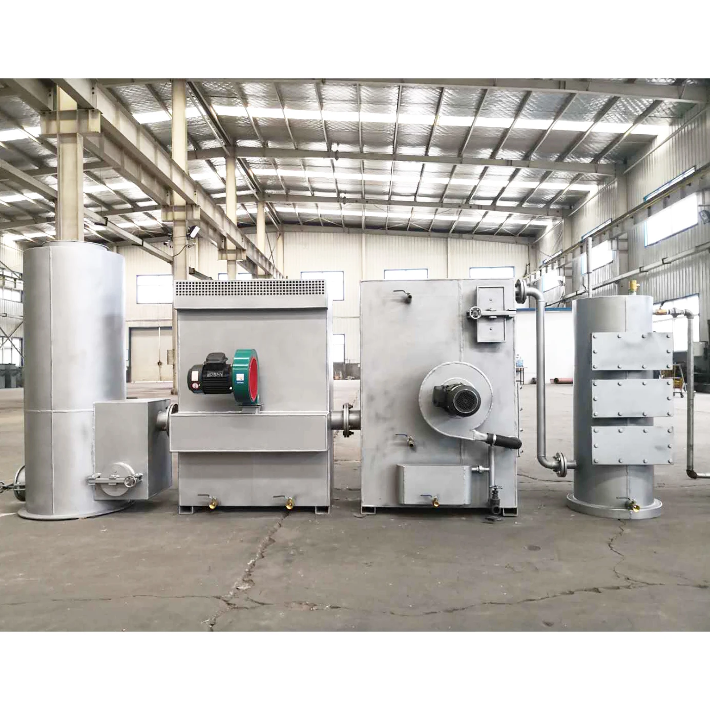 wood gasifier pyrolysis gas generation equipment biochar machine waste to energy power plants generator price