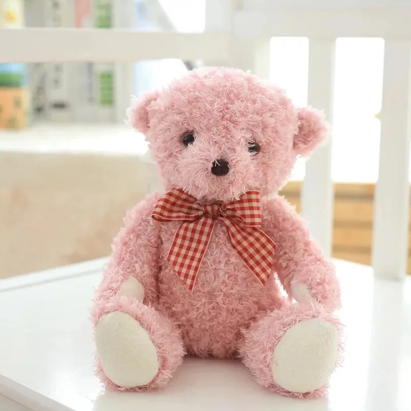 New Design Brown Plush Soft Stuffed Teddy Bear Toys For Kids 20 cm