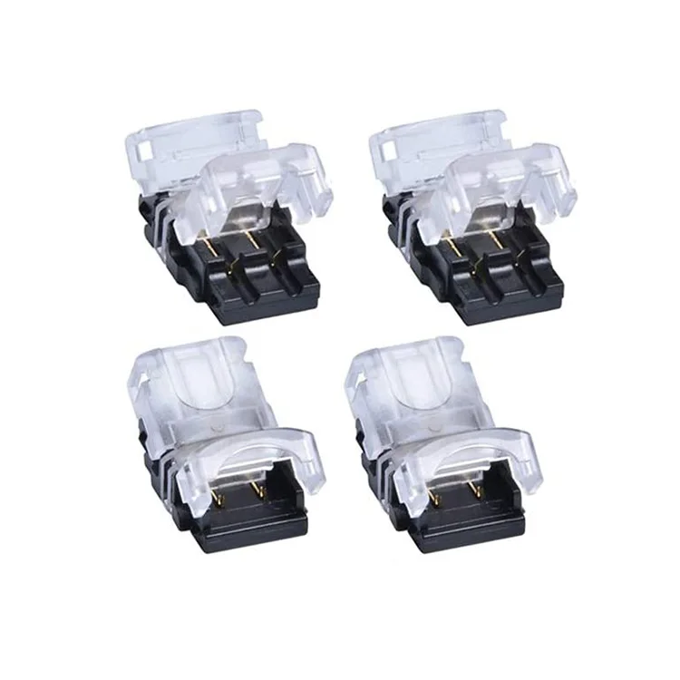 Cable to pcb 2 Pin Smd 2835 5050 IP65 Single Color Soldering Welding-free Tape Led Strip Light Connector