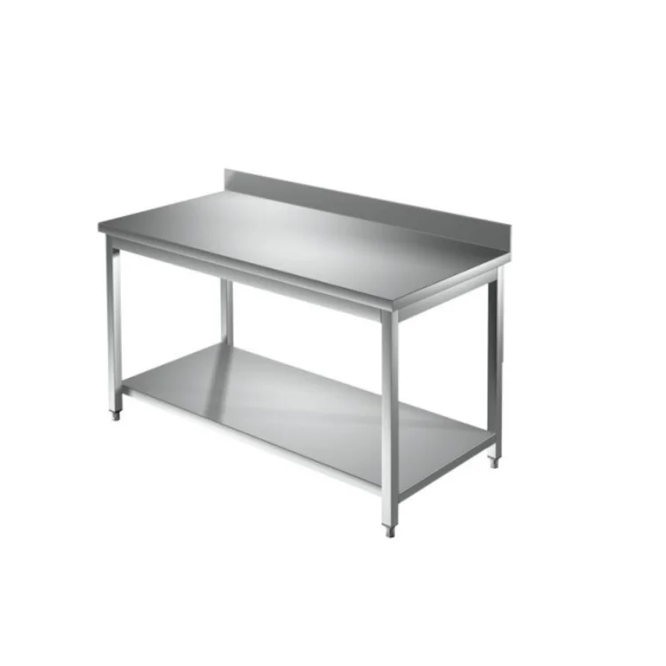 Stainless Steel Kitchen Equipment Commercial Furnitures Heavy Duty Work Table