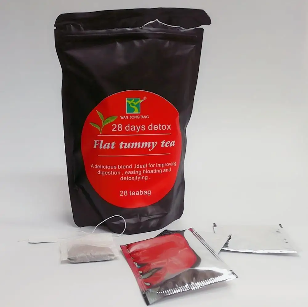 
Flat tummy tea 28 days weight loss slimming tea for colon cleanse and burn fat 