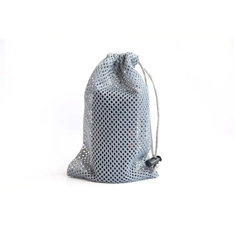 Customized Eco Polyester Soap Packaging Mesh Net Bag Recycle Drawstring Nylon Mesh Bag