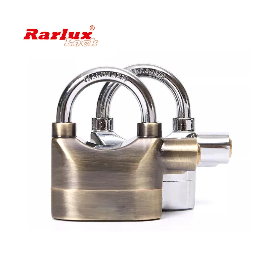 110dB Security Anti-Theft Waterproof Motor Bicycle Lock Siren Safety Padlock Door Alarm Padlock