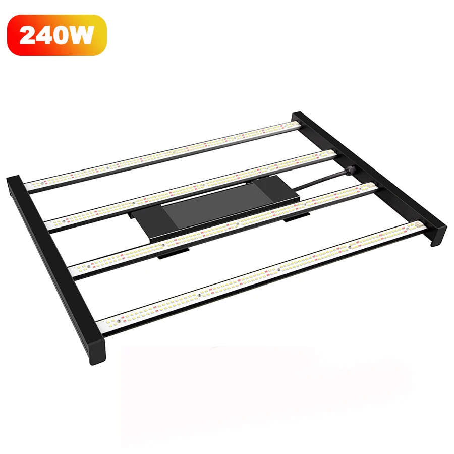 OEM/ODM factory customized Full spectrum Led Grow Light Dimmable 240W 4 Bar led grow lights for hydroponic indoor plants