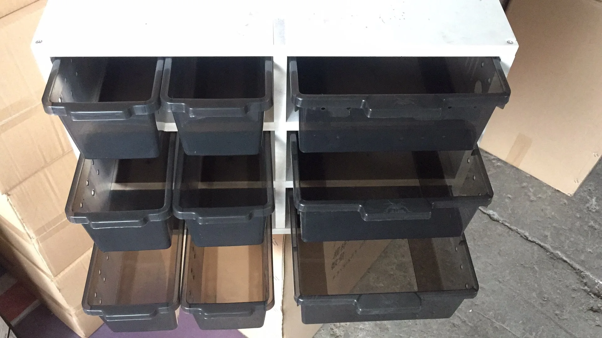 PP reptile box A4 size gecko snake plastic tub reptile breeding feeding box drawer tray