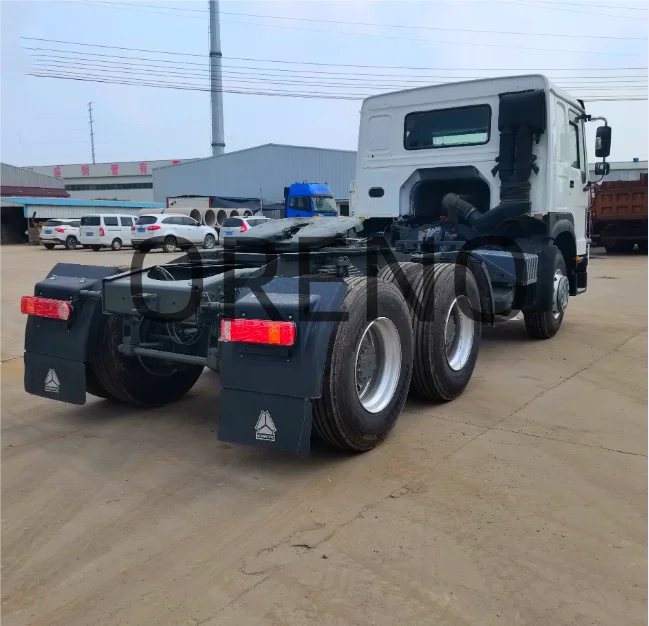 6x4 6x6 Подержанный трактор Shacman грузовик SINOTUCK белый красный желтый синий зеленый для Salesinotruk 10 12 человек тяжелый руководство