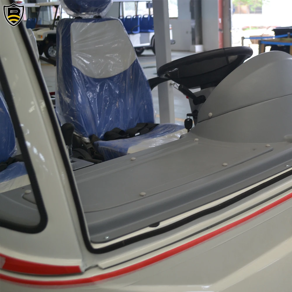 Quality First 72V 8 Passenger Electric Sightseeing Car 80-100KM Electric Sightseeing Vehicle