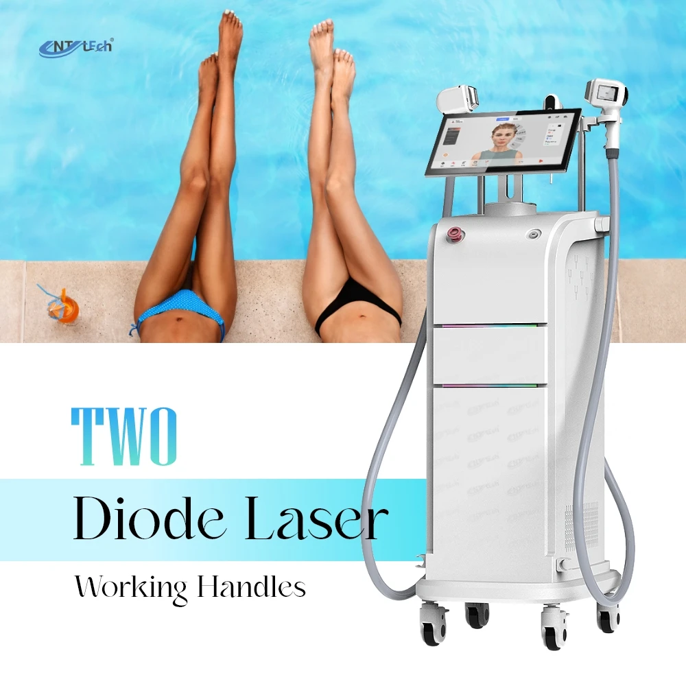 UNT best selling diode laser 3 wave 808 diode laser hair removal machine painless