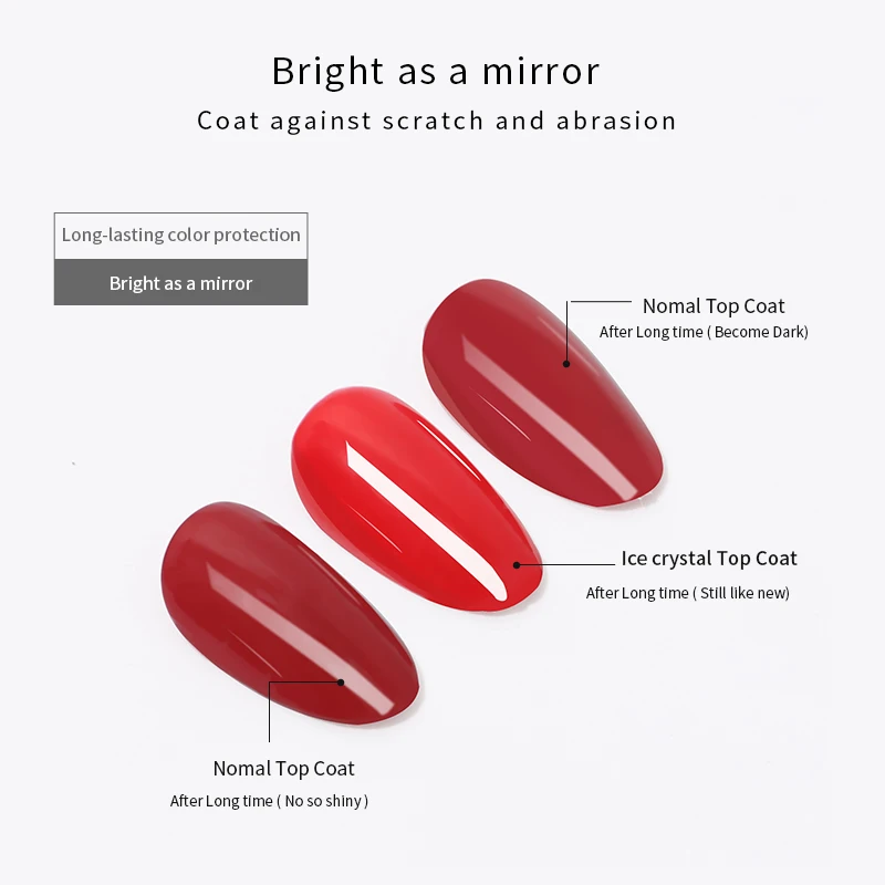 Large Packing Free Sample Soak Off Diamond Top Coat Kilogram 1kg Bulk Gel Base Coat And Top Coat Vat Nail Polish