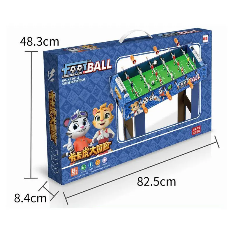 Customized Indoor Party Interactive Competitive Graffiti Long Legs Soccer Toys Table Football For Adult Children