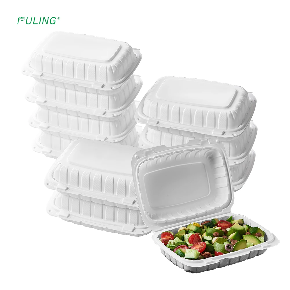 FULING 9x6x3 'MFPP для быстрого питания контейнер замены пенополистирола готовки еды