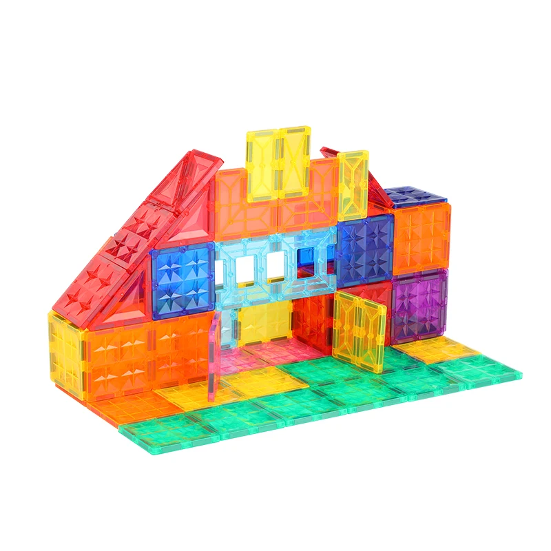 High quality magnetic building blocks educational toys magnetic tile blocks for sale