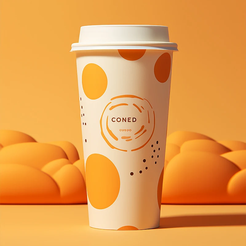 LOKYO Wholesale biodegradable 8oz take away hot drink cup custom logo pla disposable coffee paper cup with lids