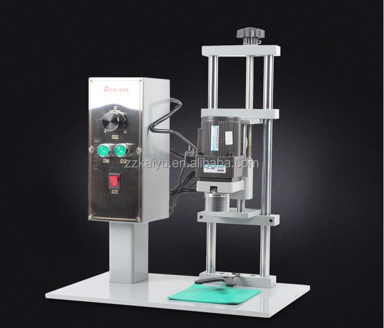 Kai Yu manual capping sealing machine jar plastic bottle cap sealing machine