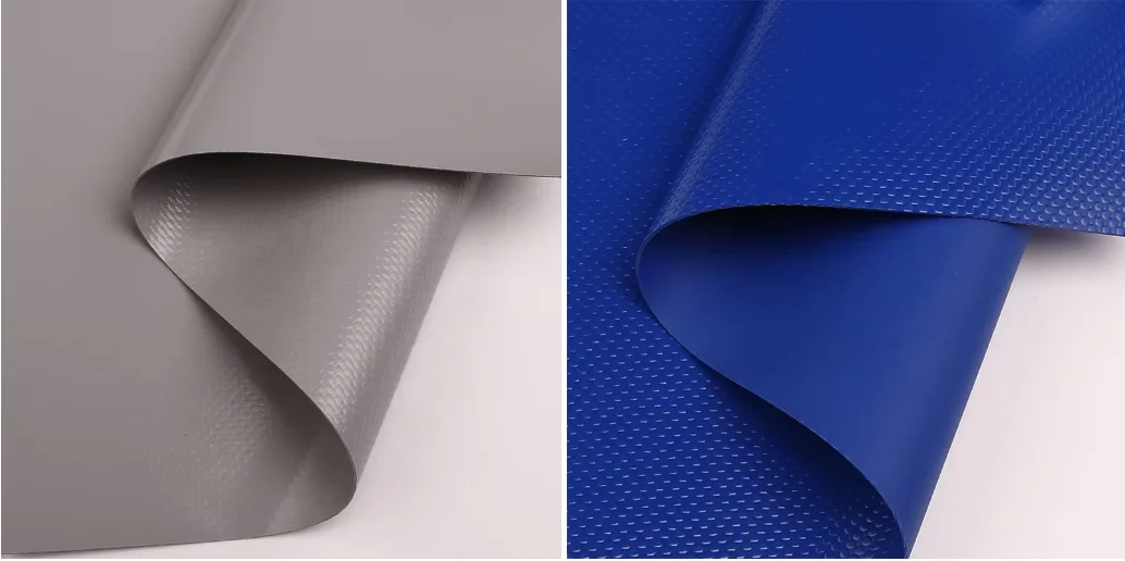 Wear-resistant Truck Covers Material 550 GSM 600GSM PVC Coated Tarpaulin Rolls for Transporation Industry