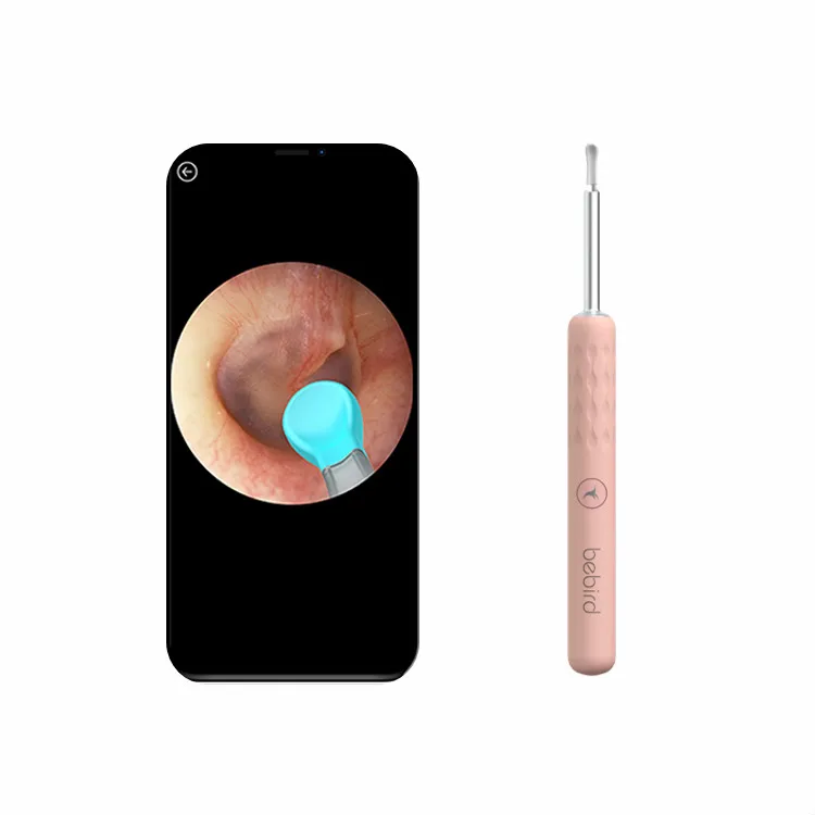 Newest design electronic 1080P HD bebird R3 wireless otoscope wi-fi ear endoscope earwax smart manicure ear cleaner