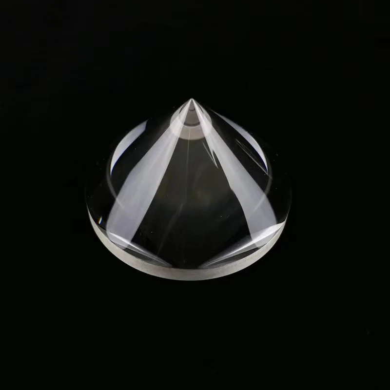 Dia 1 to 500mm Optical Glass Bk7 Plano Negative Axicon Convex Mirror Cone
