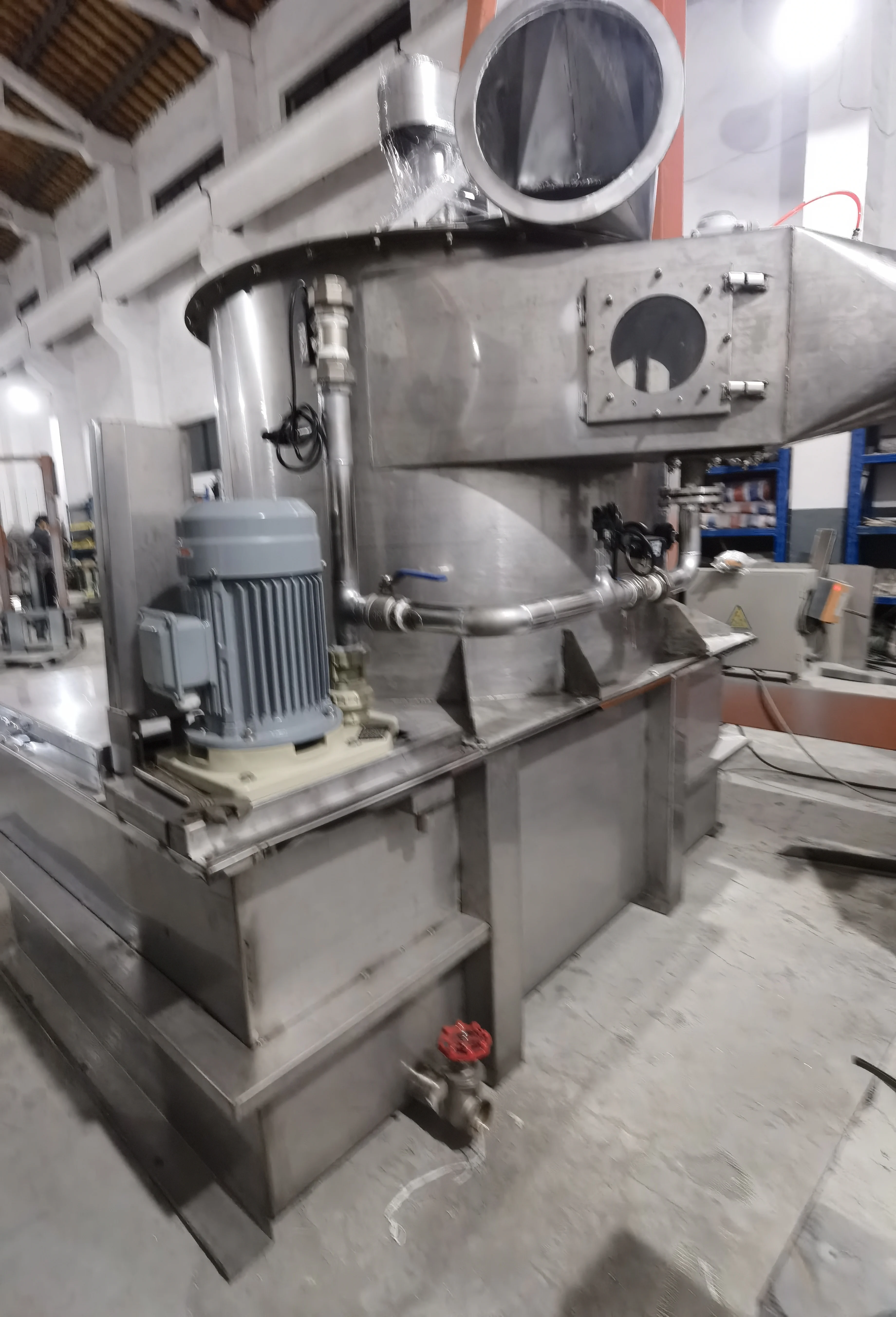 Xinyuan venturi wet scrubber dust collector for workshop dust air filtration venturi scrubber 5400