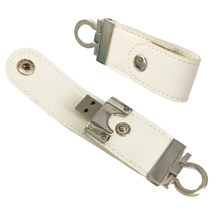 Leather USB Flash Drive 4GB 8GB 16GB 32GB USB 2.0 3.0 Memory Flash Stick Gifts Pendrive Custom Logo Printing cle usb