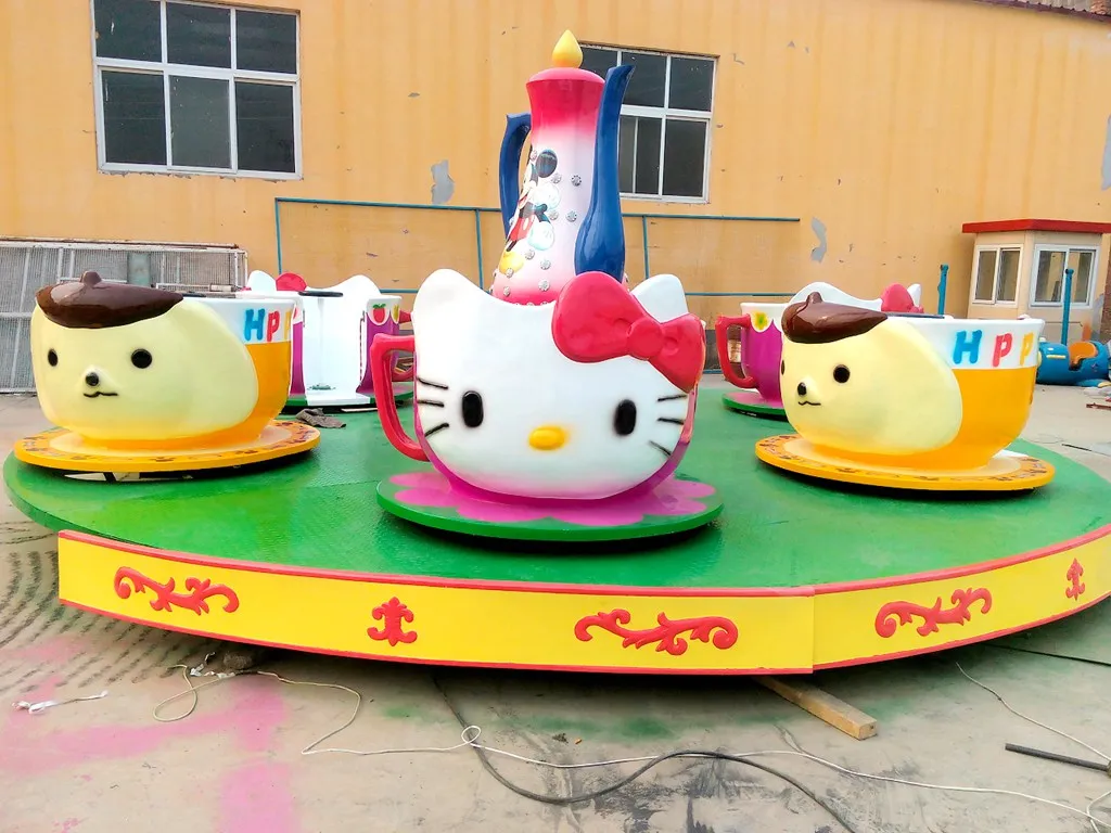 funny attraction good quality city park equipment rides tea cup rides for sale