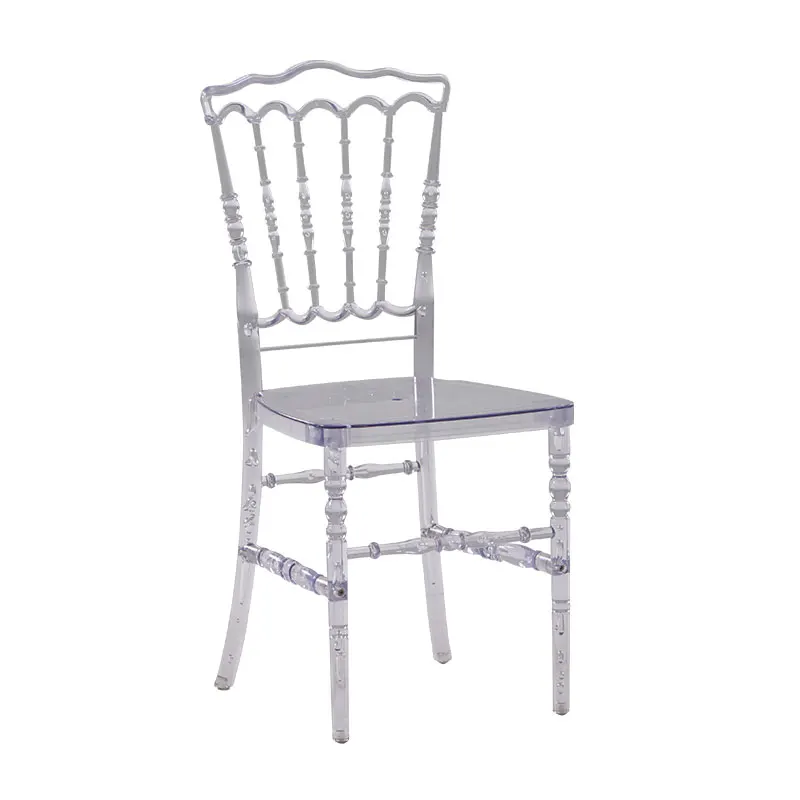 Sandalye hotel Furniture Modern Chaise De Mariage Event Party Reception Plastic Napoleon Wedding Chairs For Bride And Groom