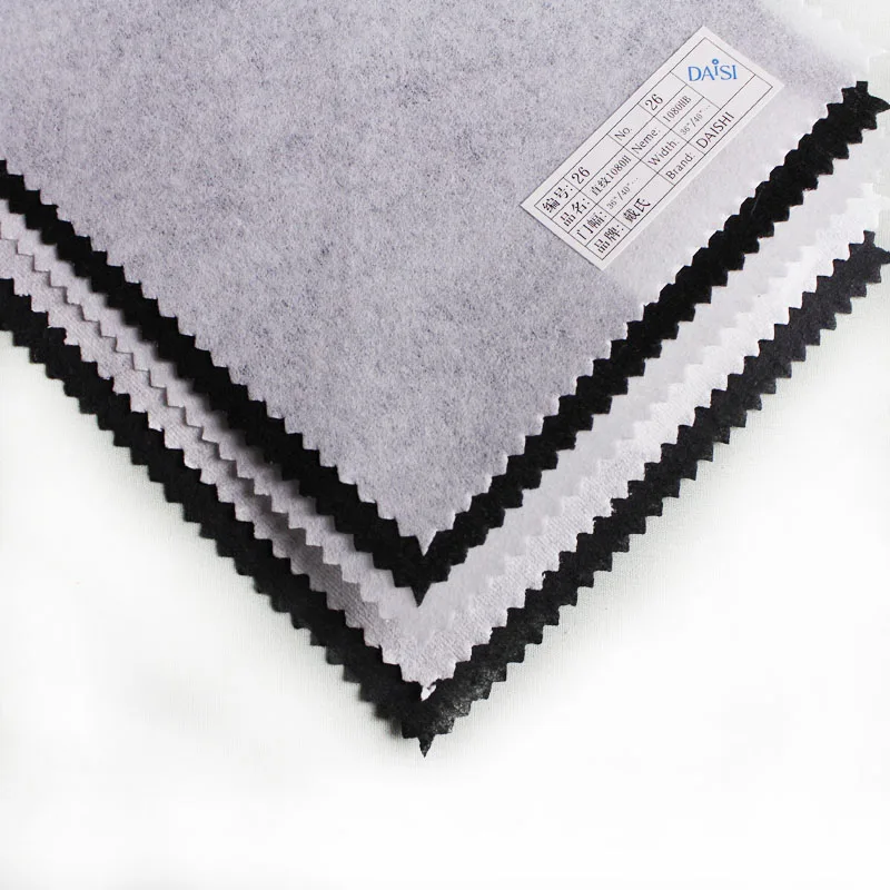 Oekotex certified polyester cutaway embroidery backing stabilizer non woven interlining