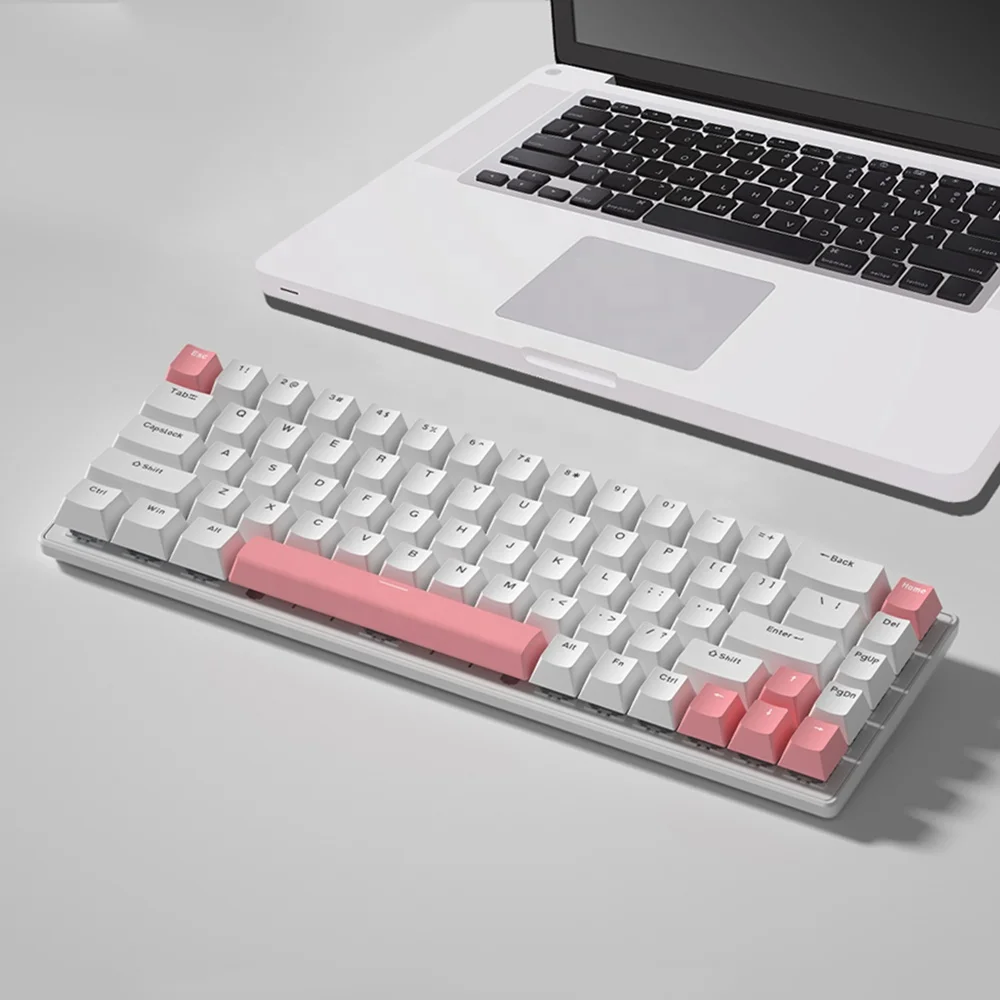 Механическая игровая клавиатура teclado 60% pc rgb механические