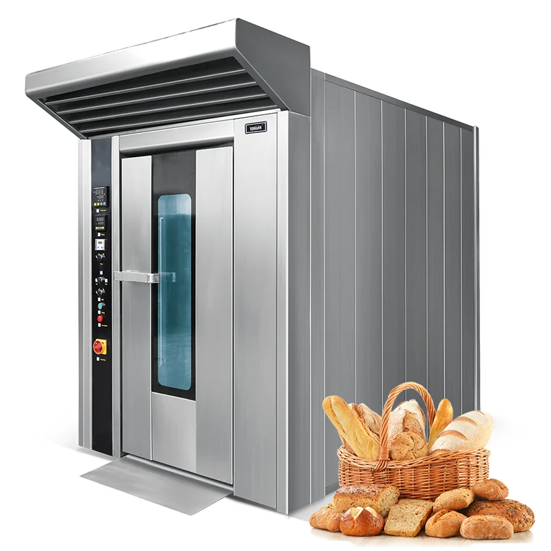 YOSLON 32 trays Gas Customizable Food Oven Convection Oven Bakery Machine Rotary Oven